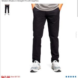 Modern Khakis in Straight Fit with GapFlex 40x32
